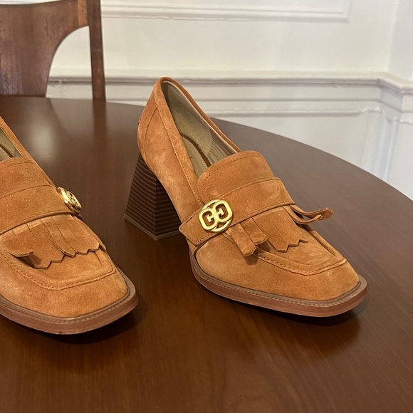 Camel Suede Heels - Picture 11 of 11